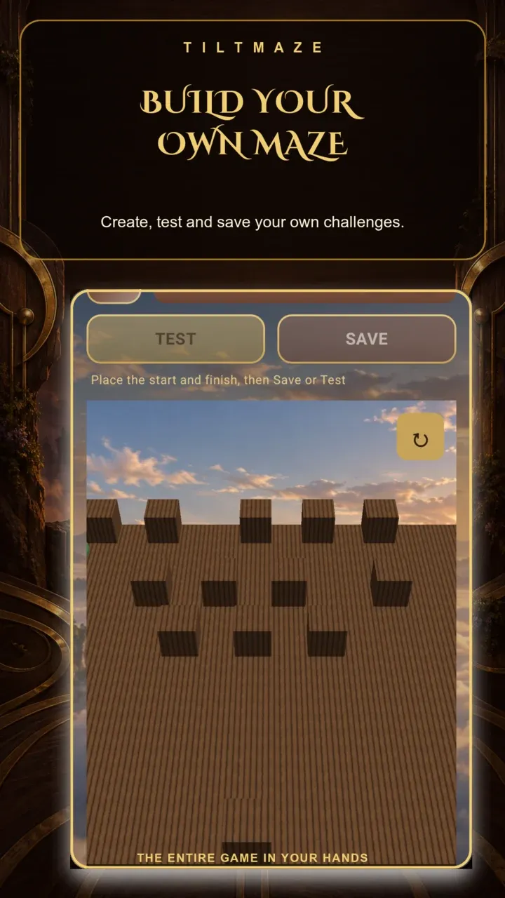 The editor to build your own mazes
